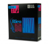 Трости для саксофона альт Rico RRS10ASX3M Select Jazz