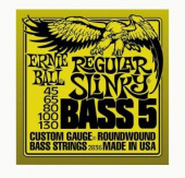 Струны для бас гитары ERNIE BALL 2836 5стр. 45-130