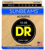 Струны для акустической гитары DR RCA-10 10-48