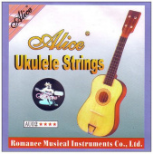 Струны для укулеле Alice AU02 черные