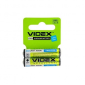 Батарейка мизинчиковая VIDEX LR03 2/SH Card фото в интернет-магазине Четыре Четверти