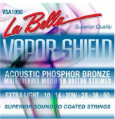 Струны для акустической гитары металлические LA BELLA VSA1050 10-50