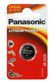 Батарейка (таблетка) PANASONIC CR2032 5/BL 1шт.