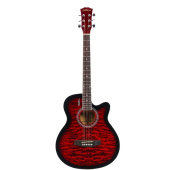 Акустическая фолк-гитара ELITARO E4030 RDS Fire