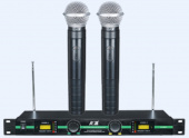 Радиосистема с ручным микрофоном ICM IV-2027 2шт 174-270мГц