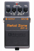 Педаль гитарная BOSS MT2 metall zone дисторшн