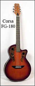 Электроакустическая гитара CORSA FG-180/RBS