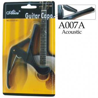Каподастр для акустической гитары Alice A007A