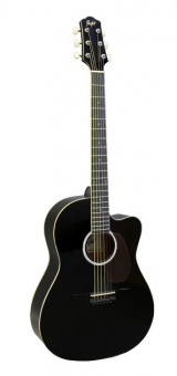 Фолк гитара FLIGHT SF24C BK
