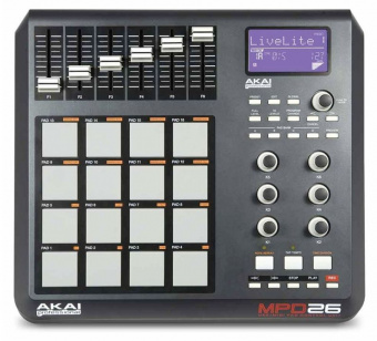 Контроллер AKAI PRO MPD26 MIDI/USB