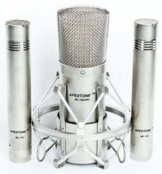 Микрофон конденсаторный Apextone MP-01 3шт.(набор)
